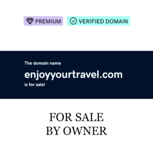 Premium domain name - "enjoyyourtravel.com"